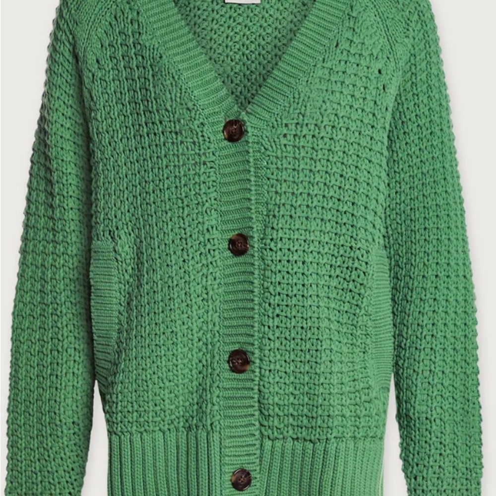 Varley Carla Chunky Rib Cardigan - never worn xl